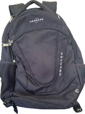 Black Men's Backpack - Everyday Laptop & Travel Pack